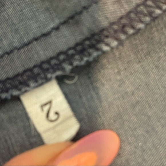 Lafayette 148 New York Chambray Cap Sleeve Dress Size Large - Picture 12 of 14